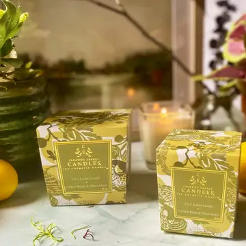 Lotion Candle -Citrus Basil & Wild Mint Large