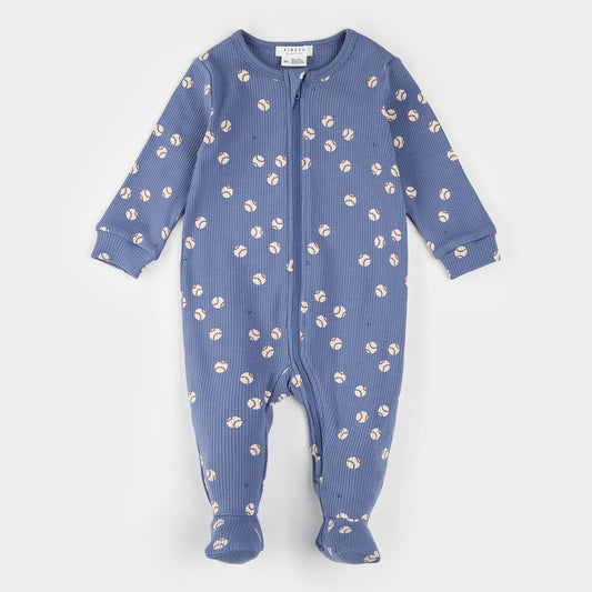 Petit Lem Baseball Print Sleeper 9M