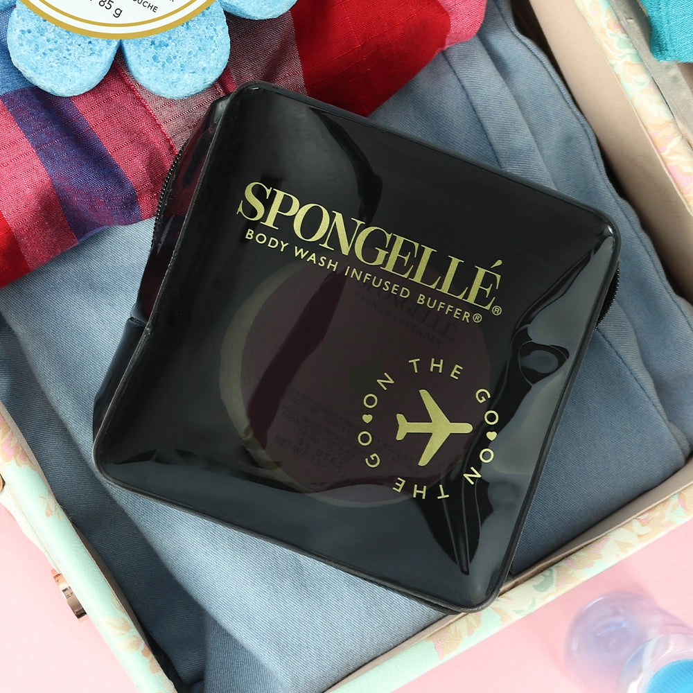 Spongelle Black Travel Case