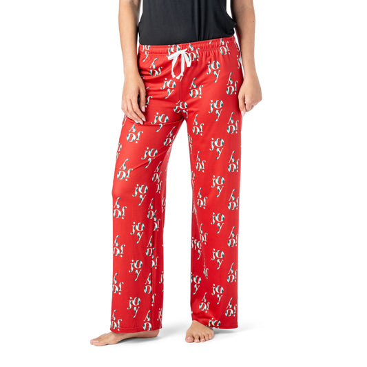 Hello Mello Joyful Holiday Pants L/XL