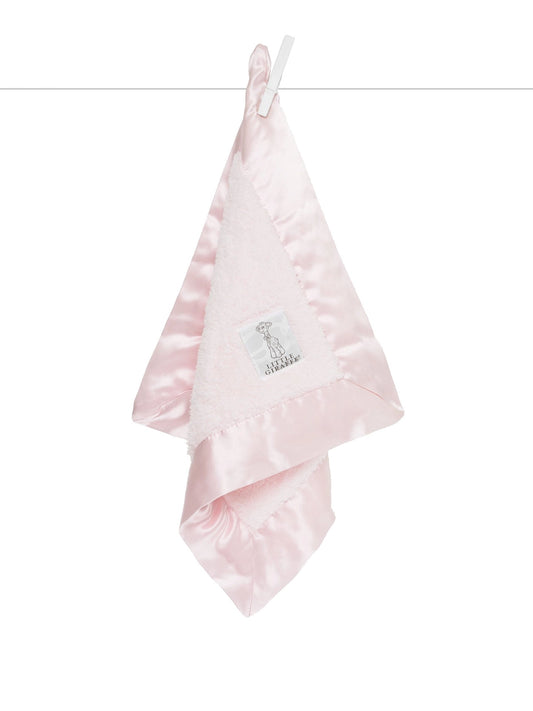Little Giraffe Chenille Blanky Pink