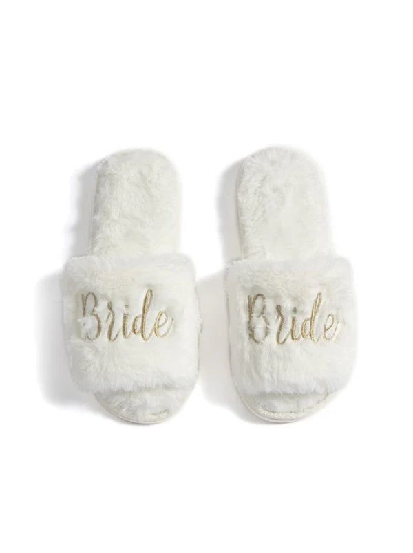 Shiraleah Bride Slippers L/XL