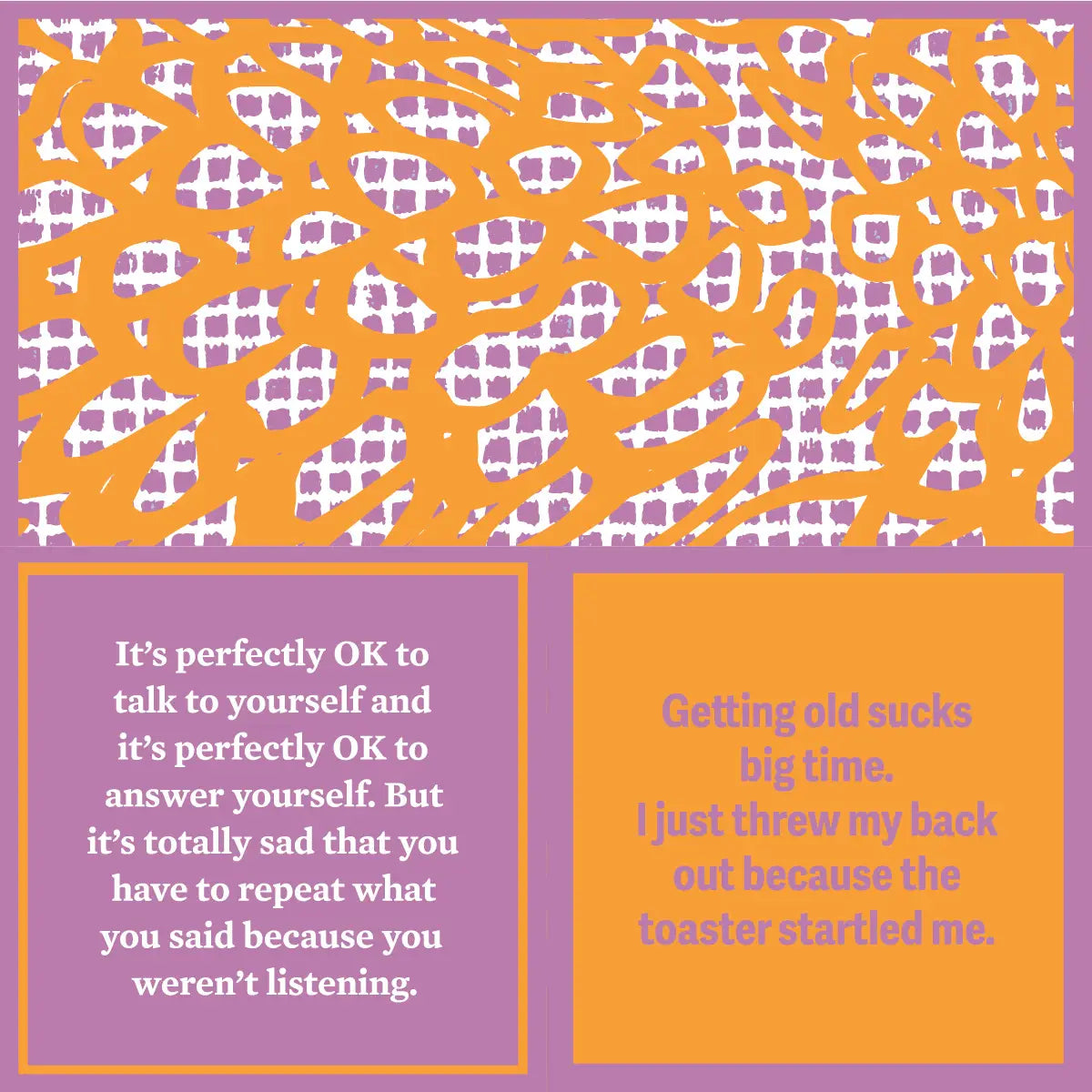Threw Out Back/Talk to Yourself Napkins