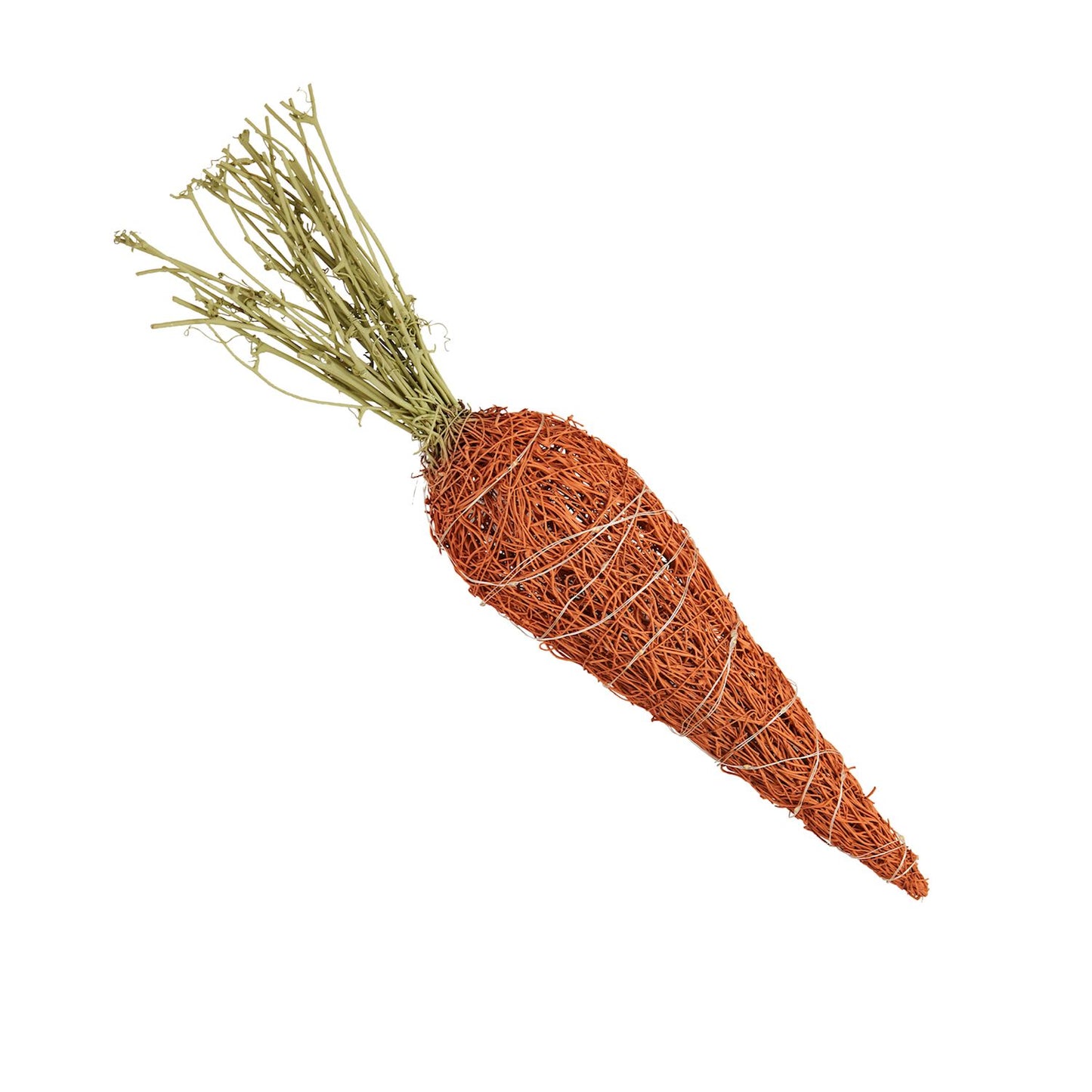 SALE Mudpie Woven LED Carrot Large