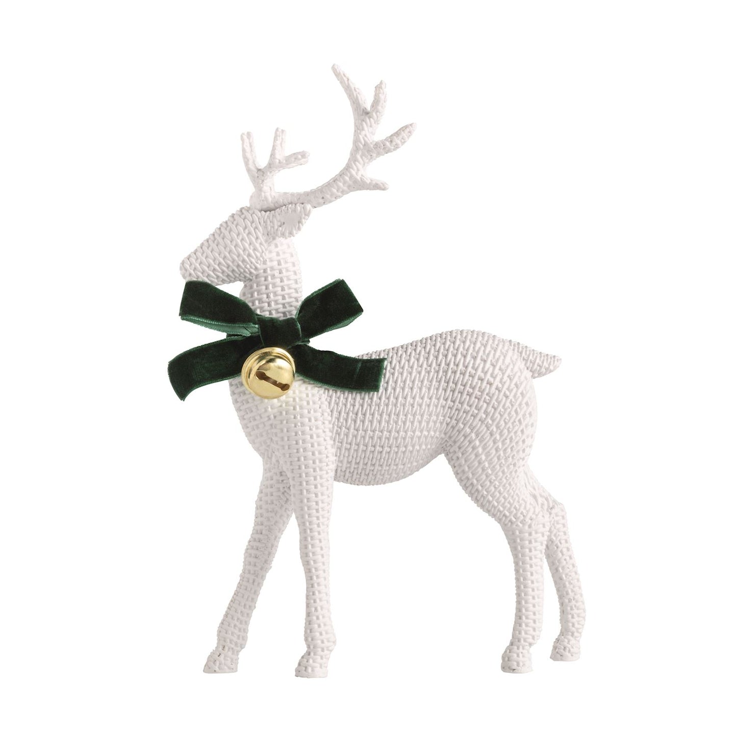 Mudpie Resin White Deer Small