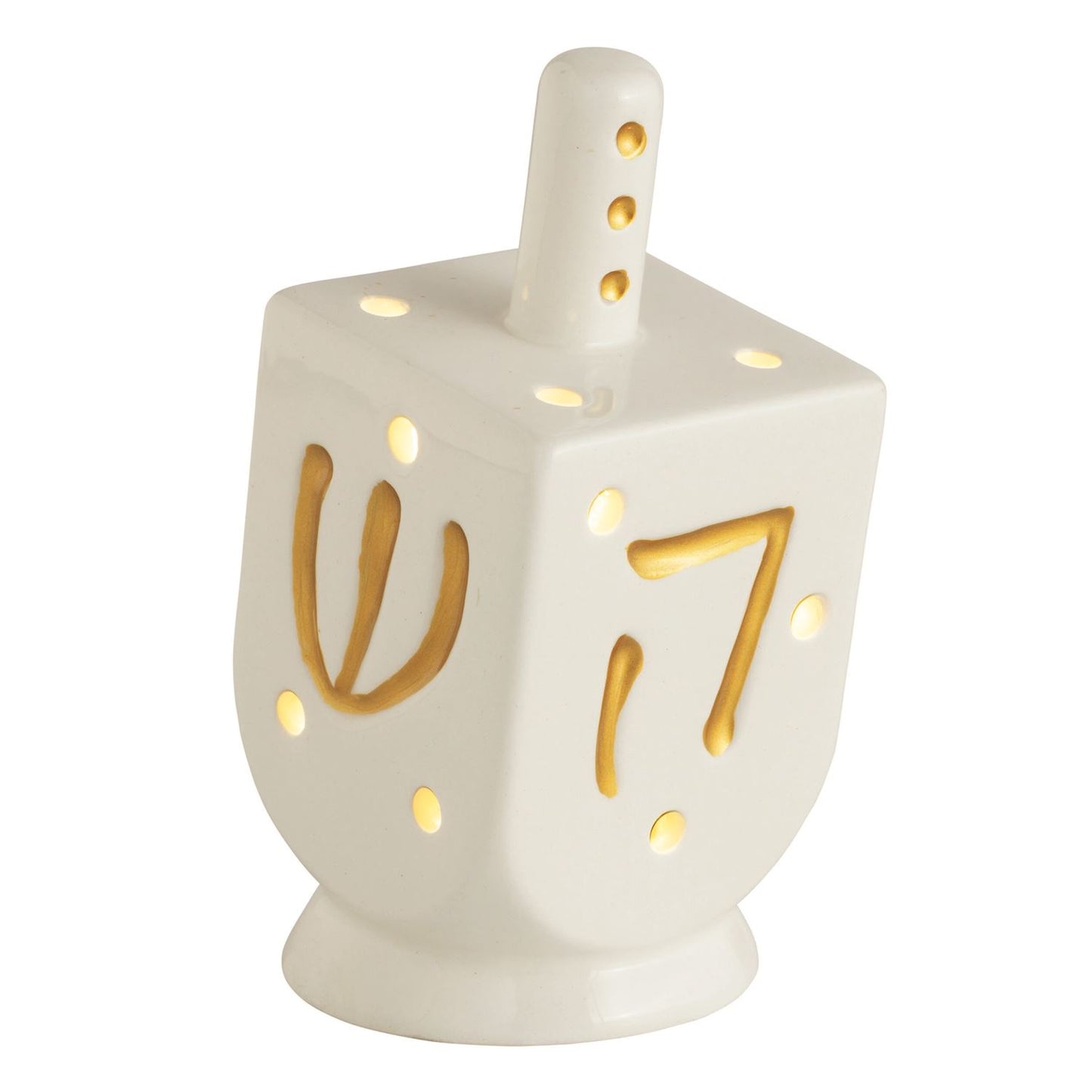 Mudpie Dreidel Light-Up Sitter