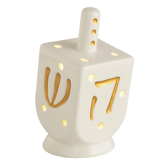 Mudpie Dreidel Light-Up Sitter