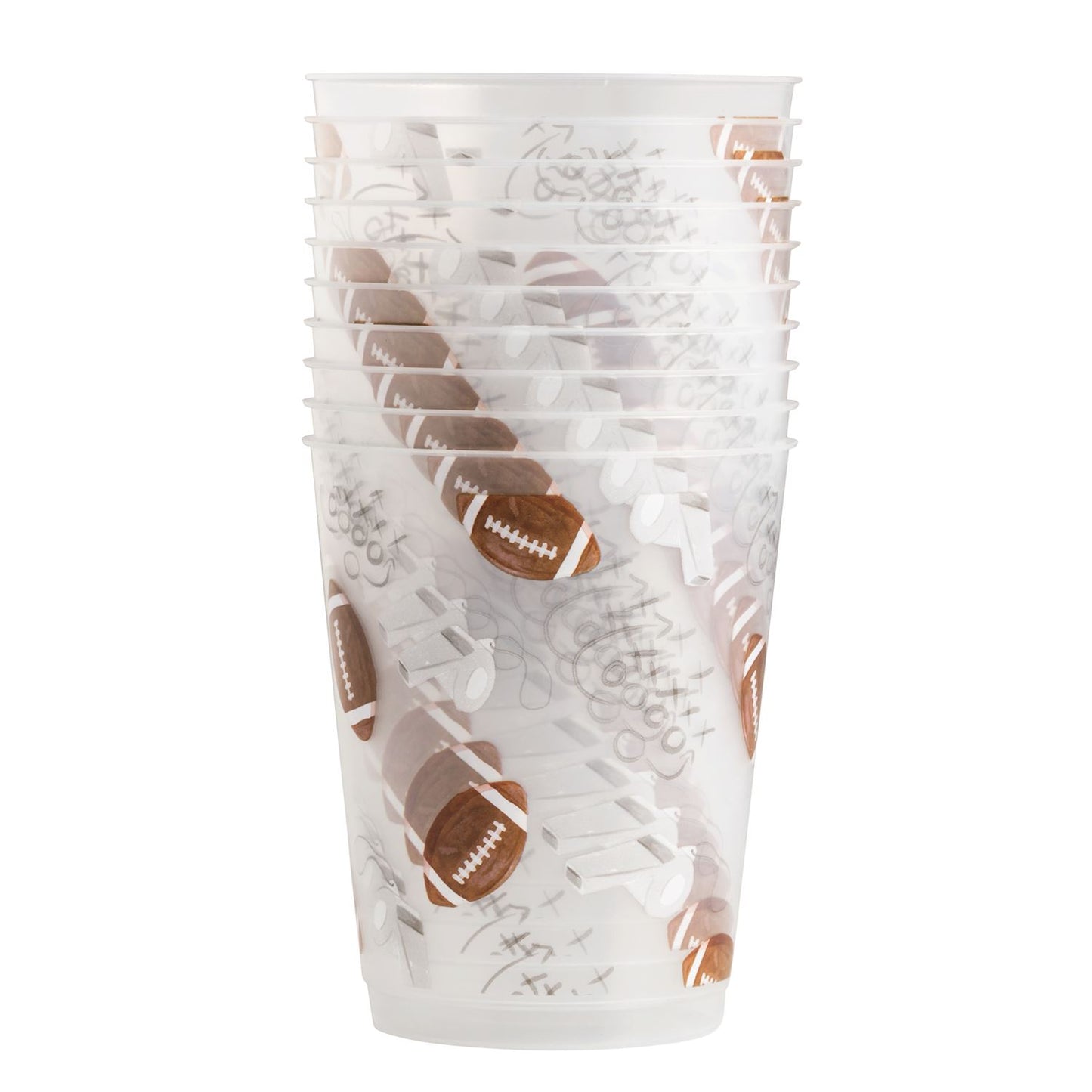 Mudpie Tailgate Party Cups Whistle
