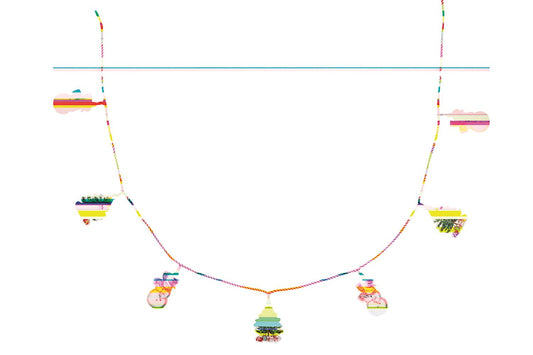 Mudpie LED Christmas Tree Garland