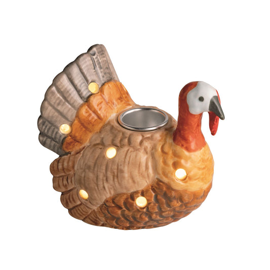 Mudpie Turkey Light-Up Taper Holder