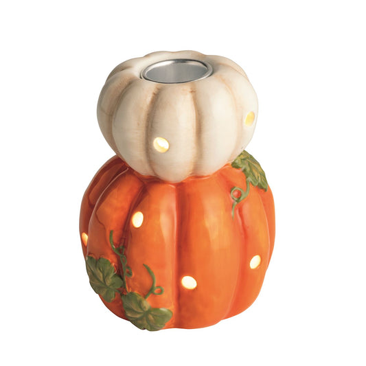 SALE Mudpie Pumpkin Taper Holder