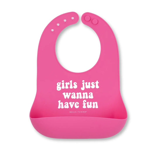 Bella Tunno Wonder Bib Girls Just Wanna Have Fun