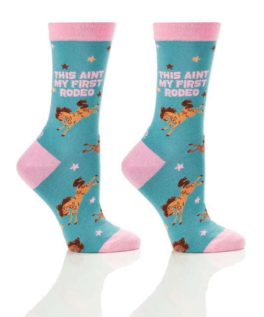 Women's Crew Socks Ain't my First Rodeo