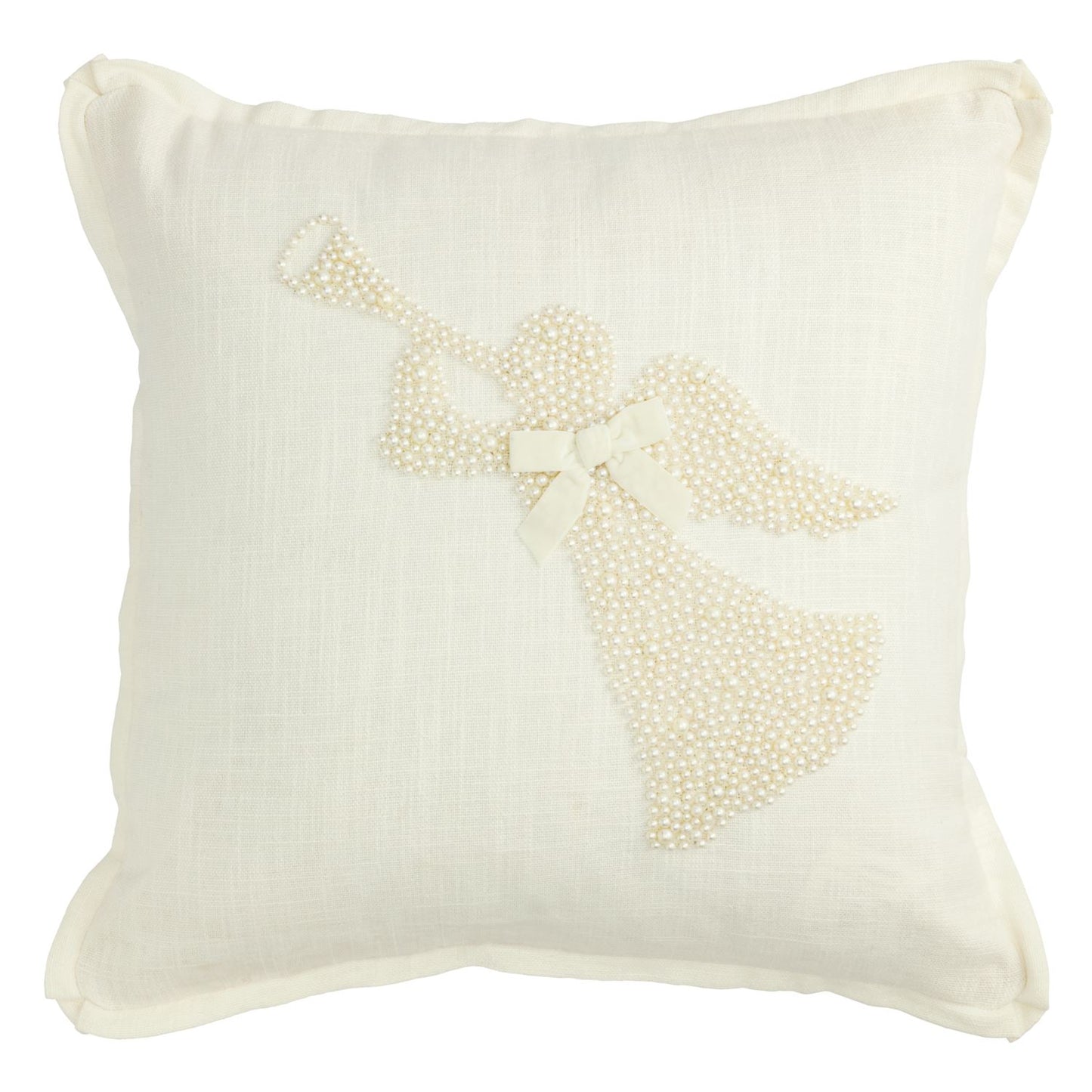 Mudpie Pearl Pillow Angel