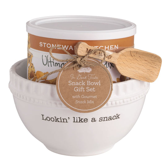 Mudpie Snack Bowl Gift Set