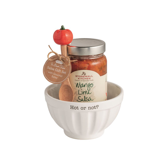 Mudpie Salsa Bowl Gift Set