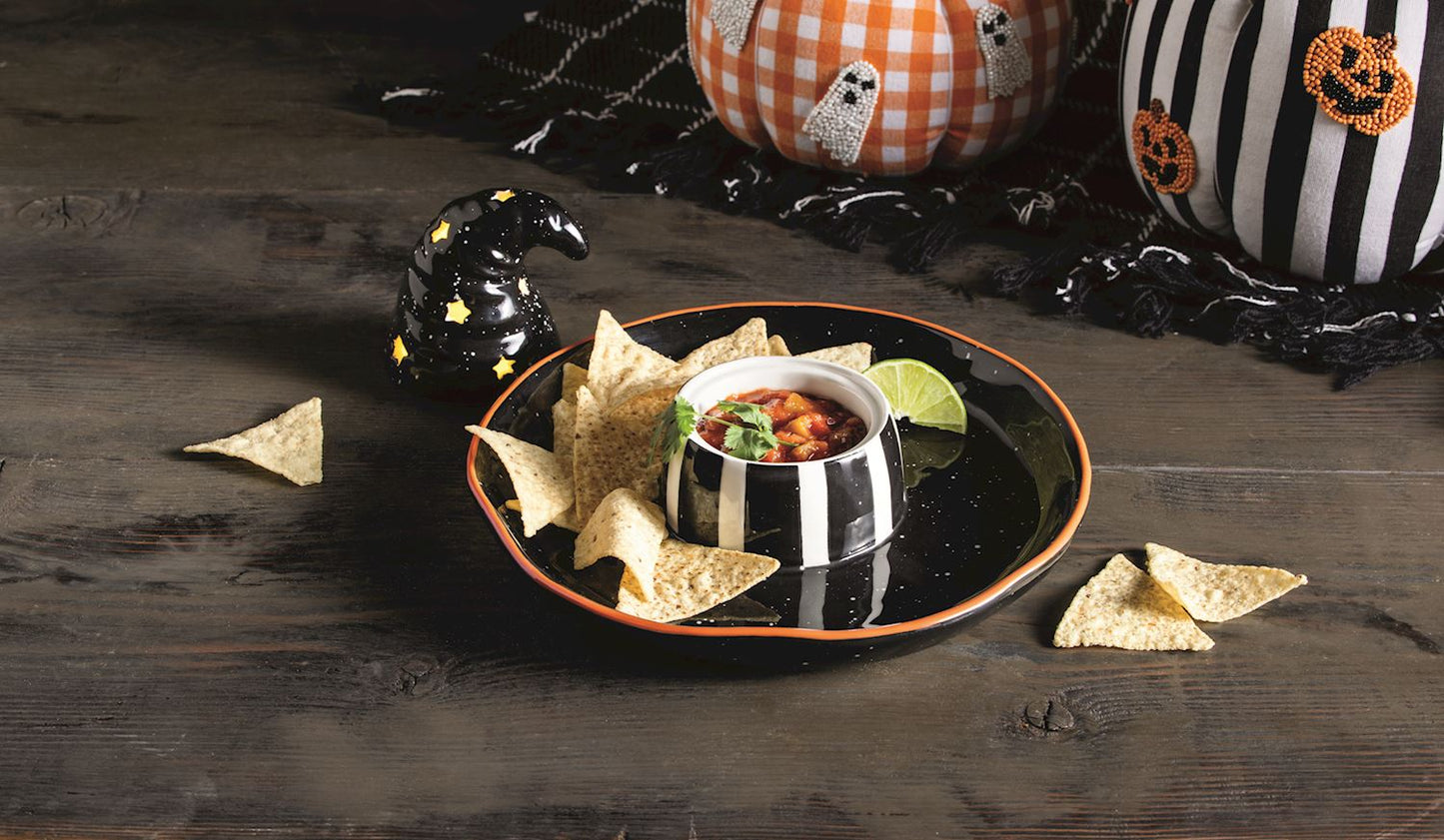 Mudpie LED Witch Hat Chip N Dip