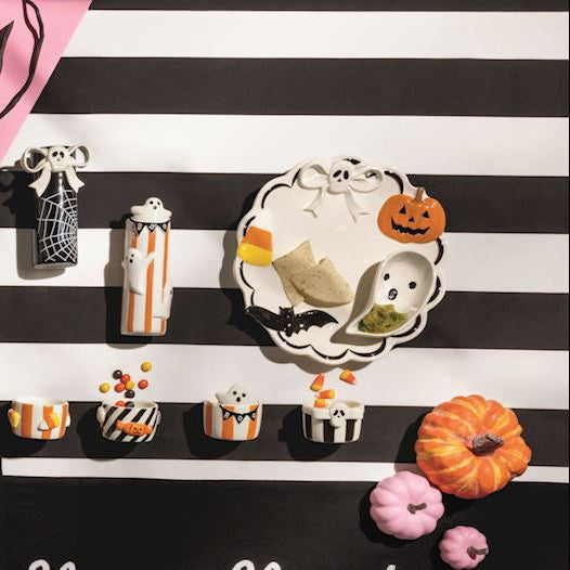 Mudpie Halloween Ghost Chip N Dip