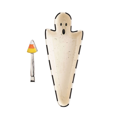 Mudpie Glow Ghost Dish Set