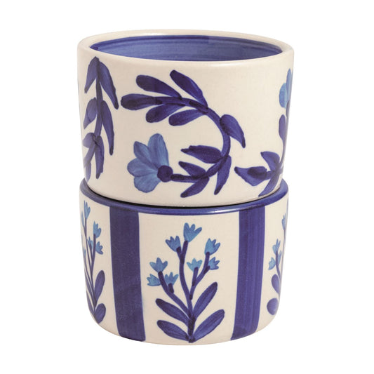 Mudpie Blue Vine Tidbit individual bowl
