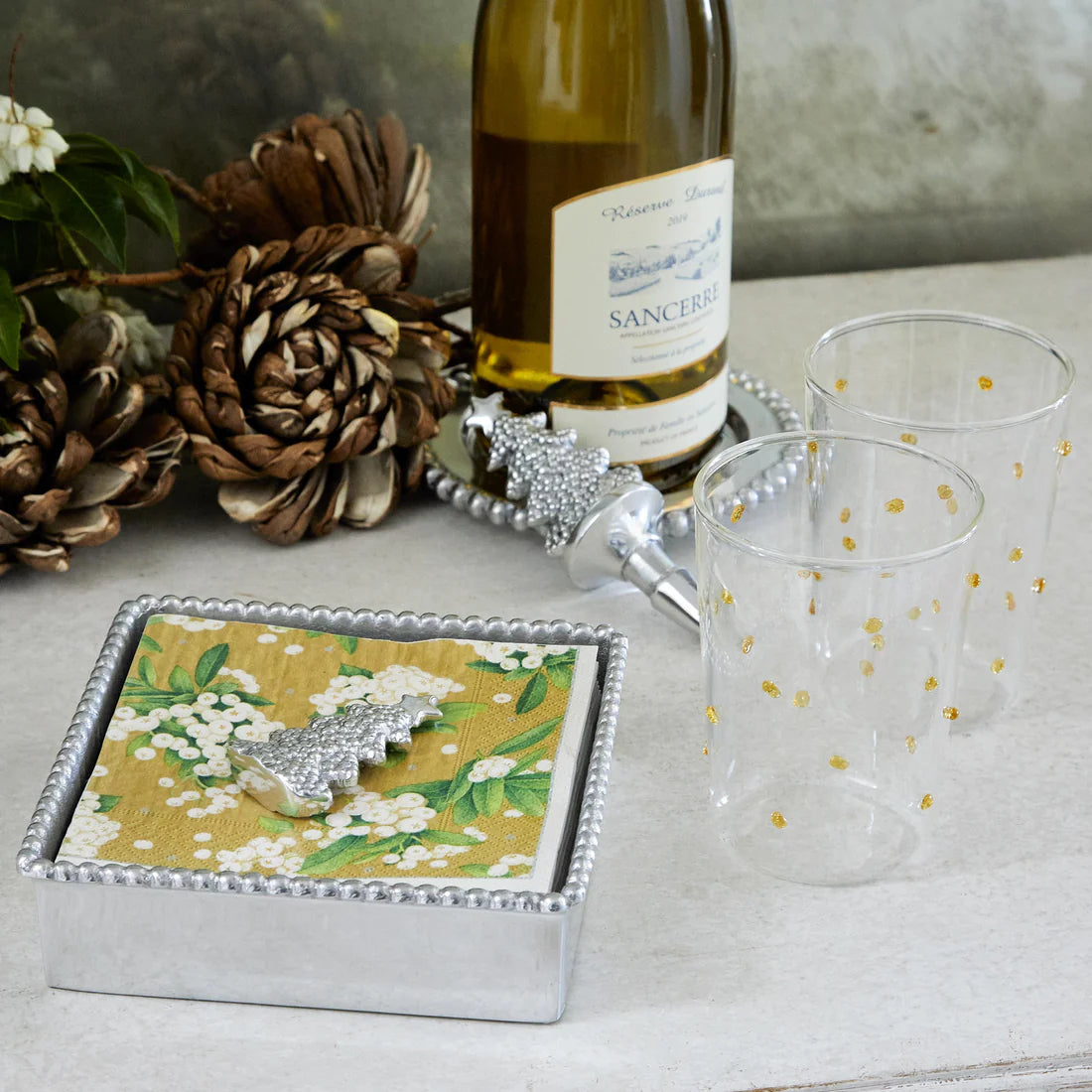 Mariposa Christmas Tree Napkin Weight