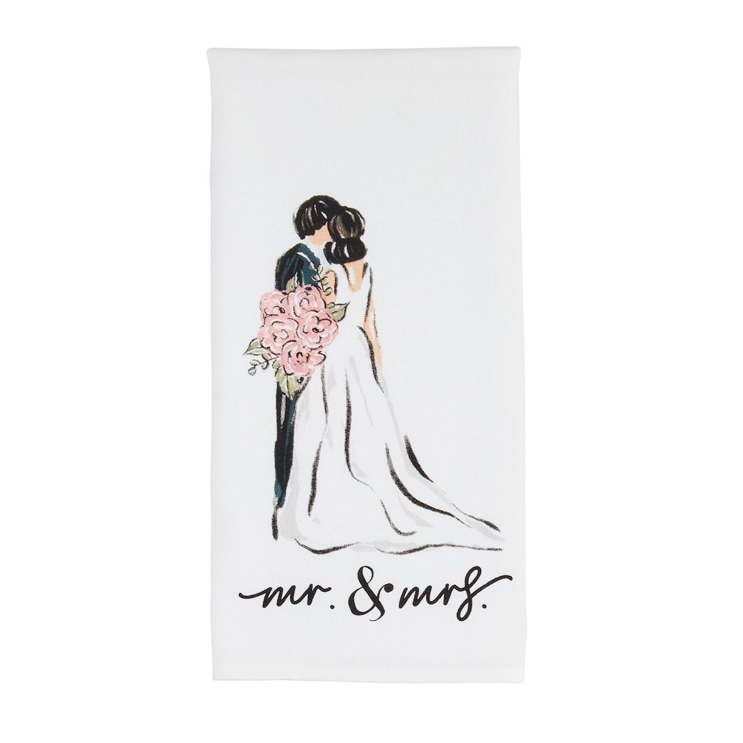 Mudpie Mr. & Mrs Hand Towel