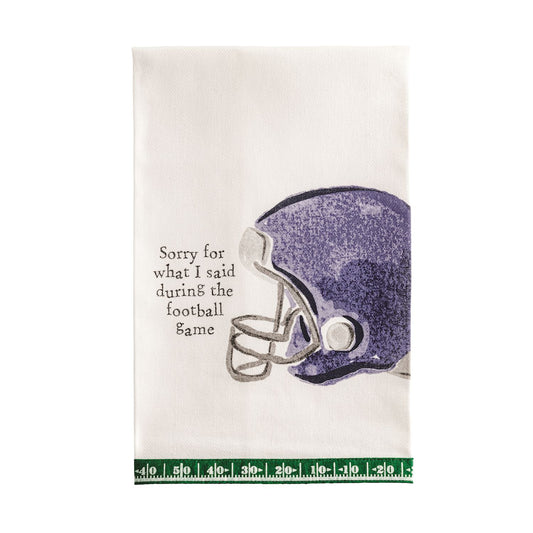 Mudpie Tailgate Towel Sorry for What I Said