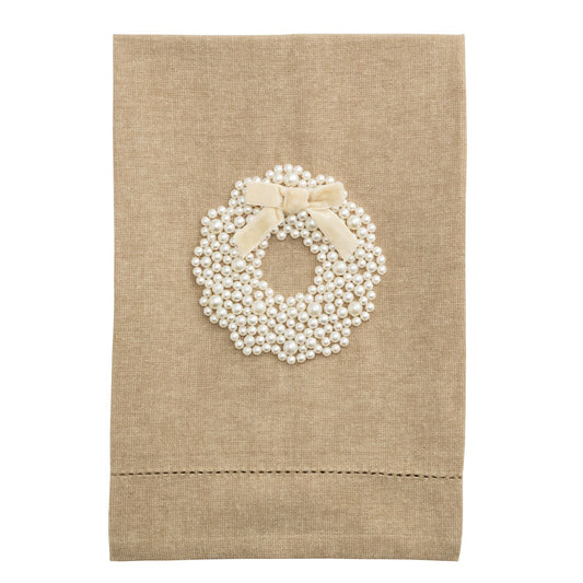 Mudpie Pearl Towel Wreath