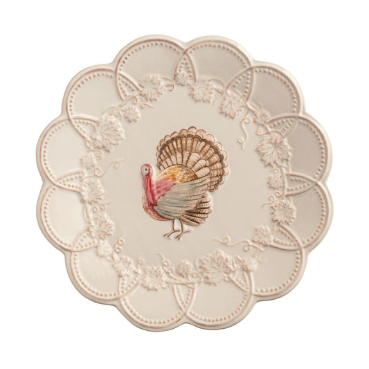 Mudpie Salad Plate Turkey