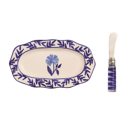 Mudpie Vine Border Plate