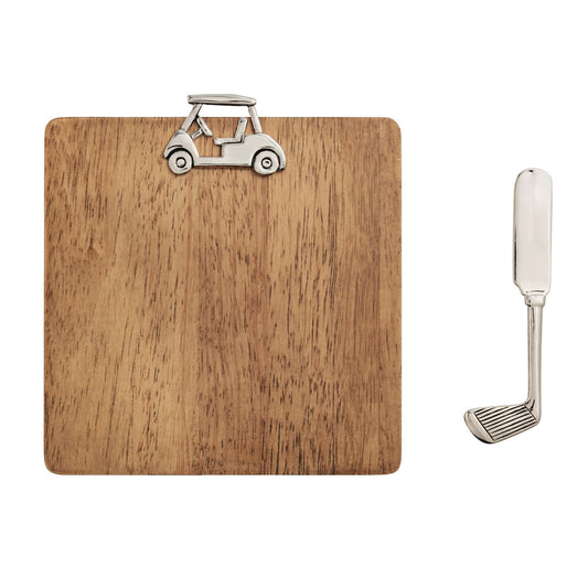 Mudpie Golf Wood Board Set