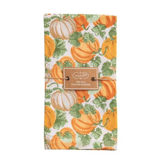 Mudpie Pumpkin Vine Napkins