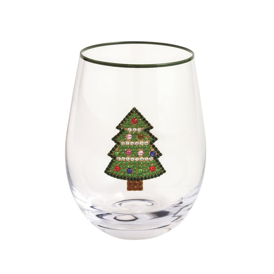 Beaded Wine Glass Tree