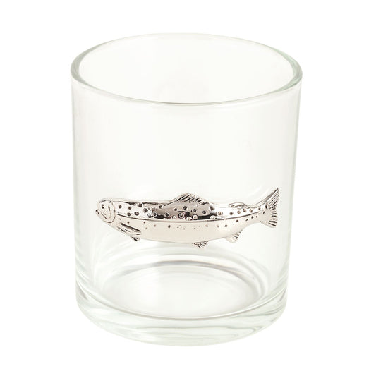 Mudpie Trout DOF Glass