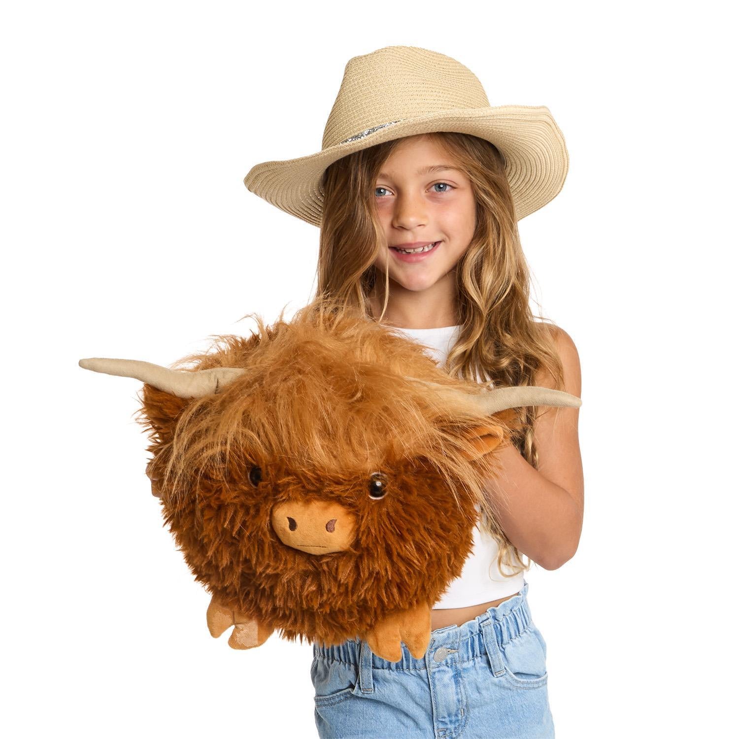 Snuggle Puff Large Highland Cow – The Little Exchange