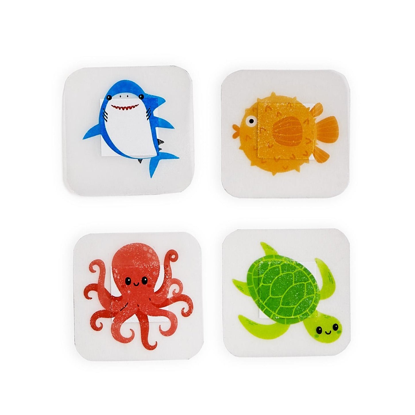 Fish Kiss Square Bandages