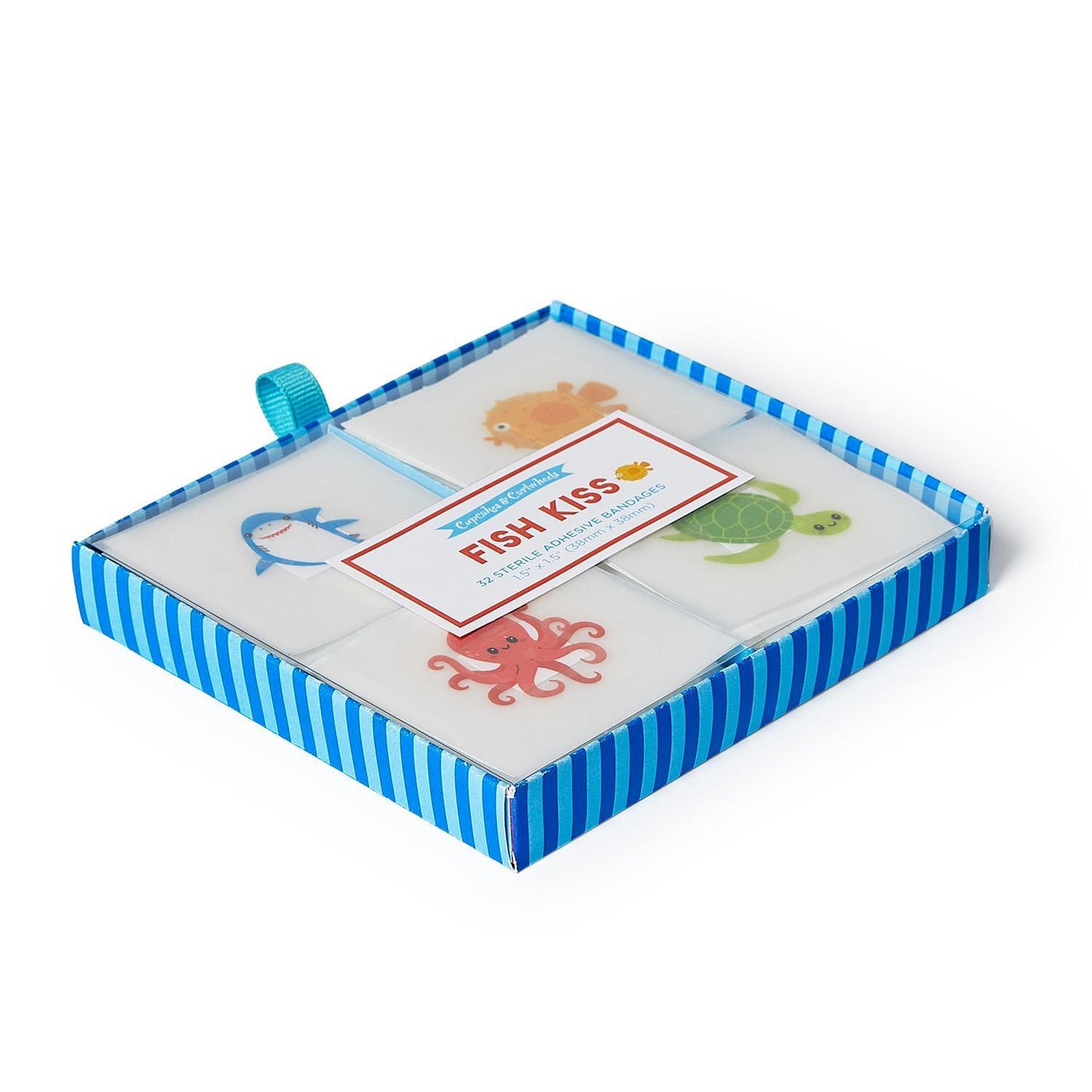 Fish Kiss Square Bandages