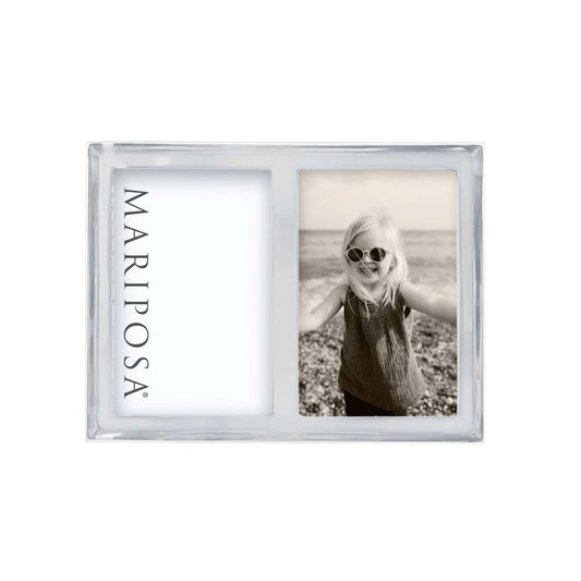 signature design double 4x6 frame by Mariposa