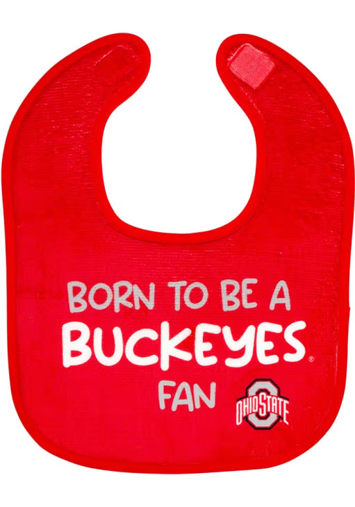 OSU Little Fan Printed Bib