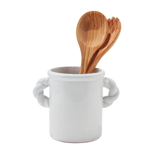 Mudpie Twisted Handle Utensil Crock