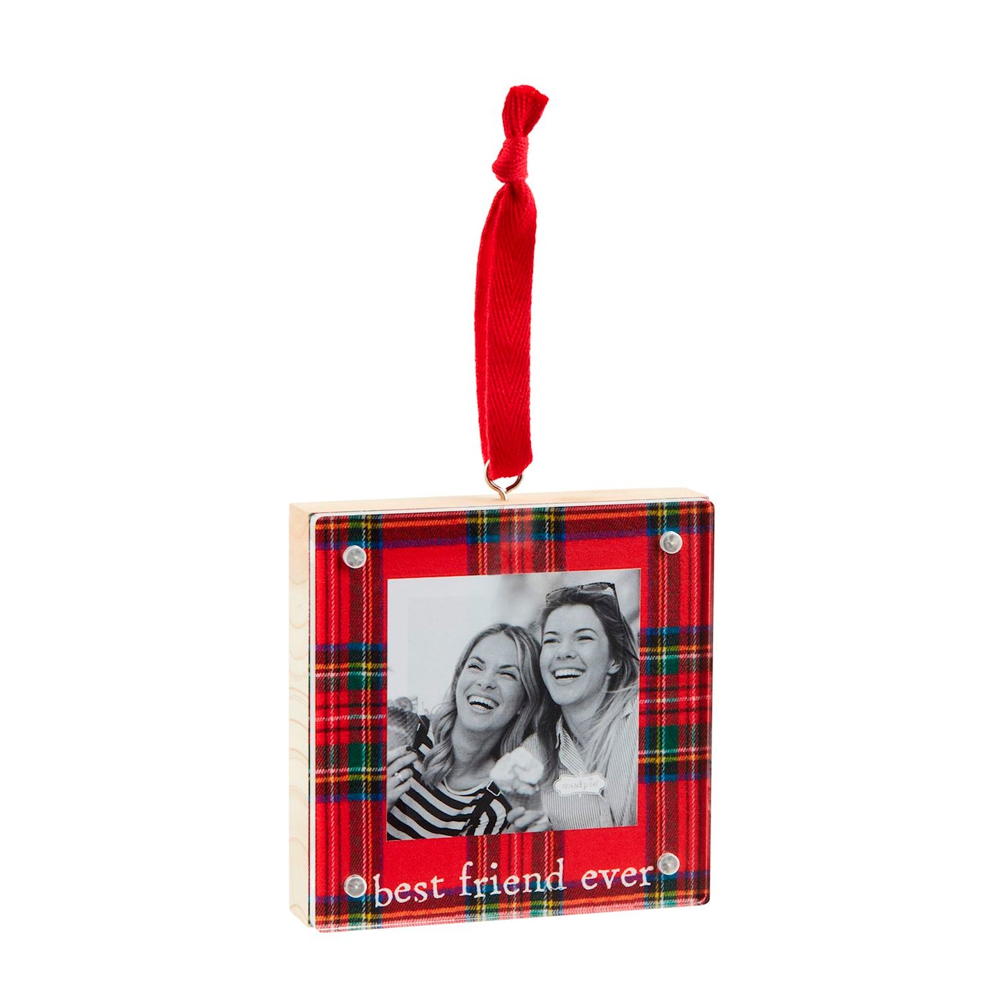 Mudpie Frame Ornament Best Friend Ever