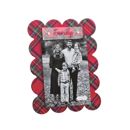 Mudpie Family Christmas Acrylic Frame