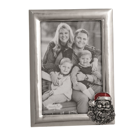 Mudpie Santa Metal 4x6 Frame