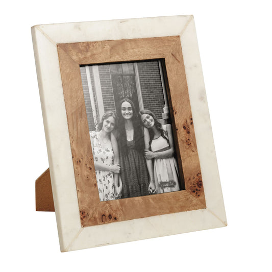 Mudpie Burl/Marble Frame LG