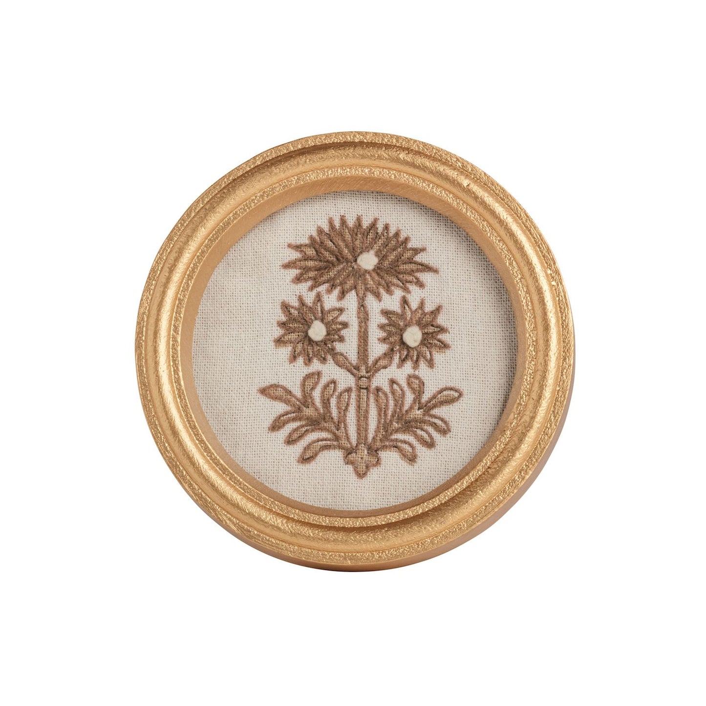 Mudpie Framed Flower Circle