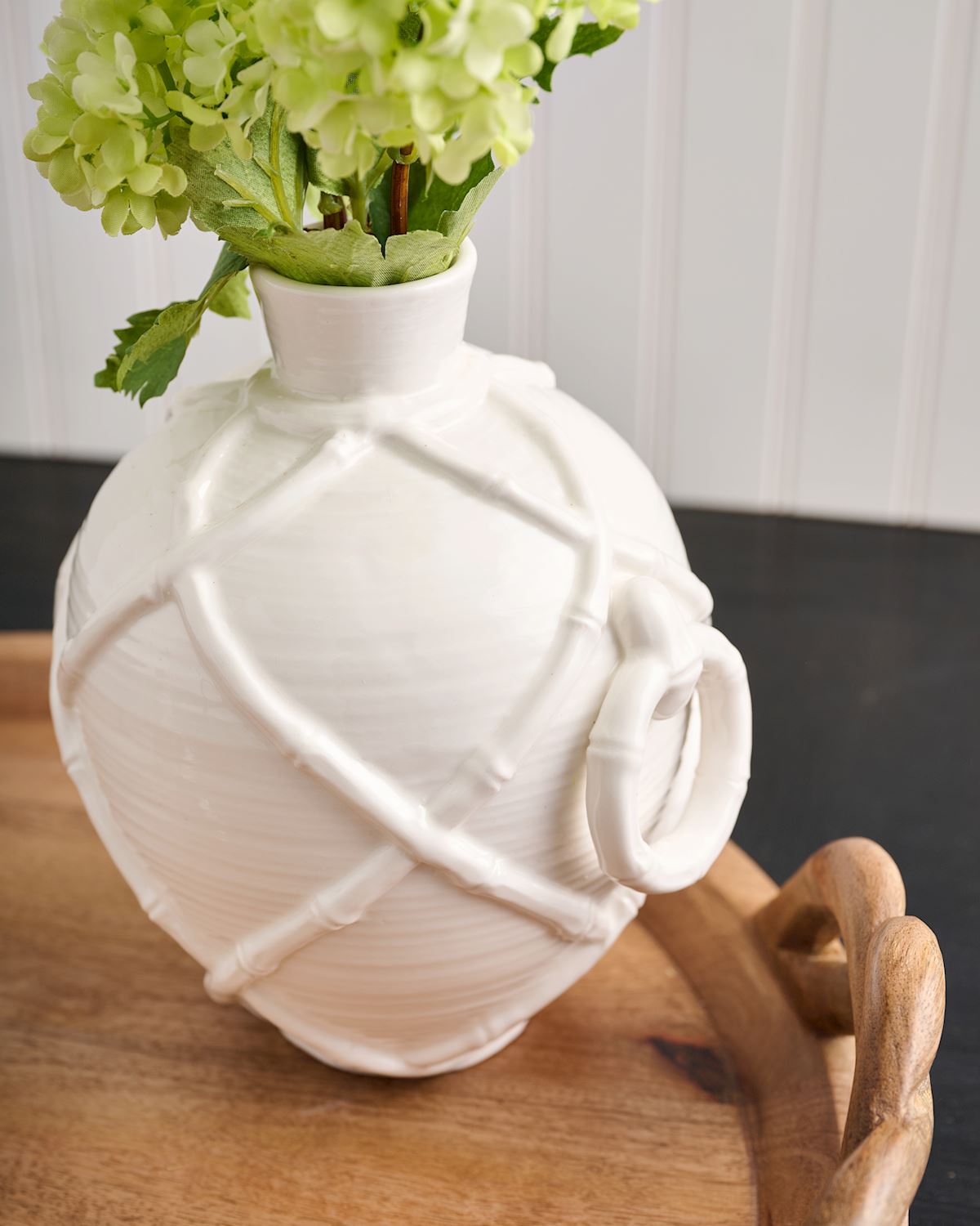 Mudpie Bamboo Handle Vase SM