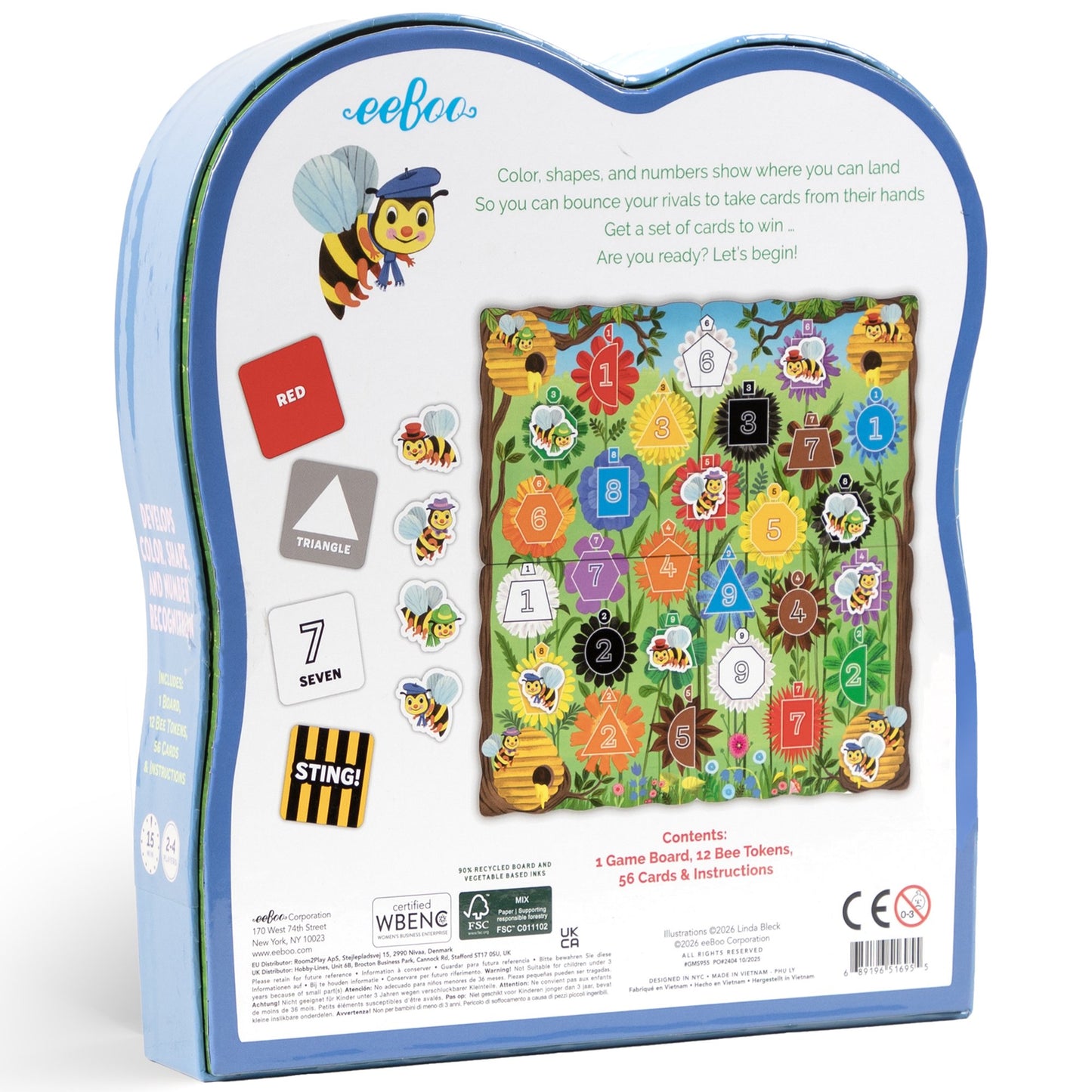 Bouncy Bees Shaped Game