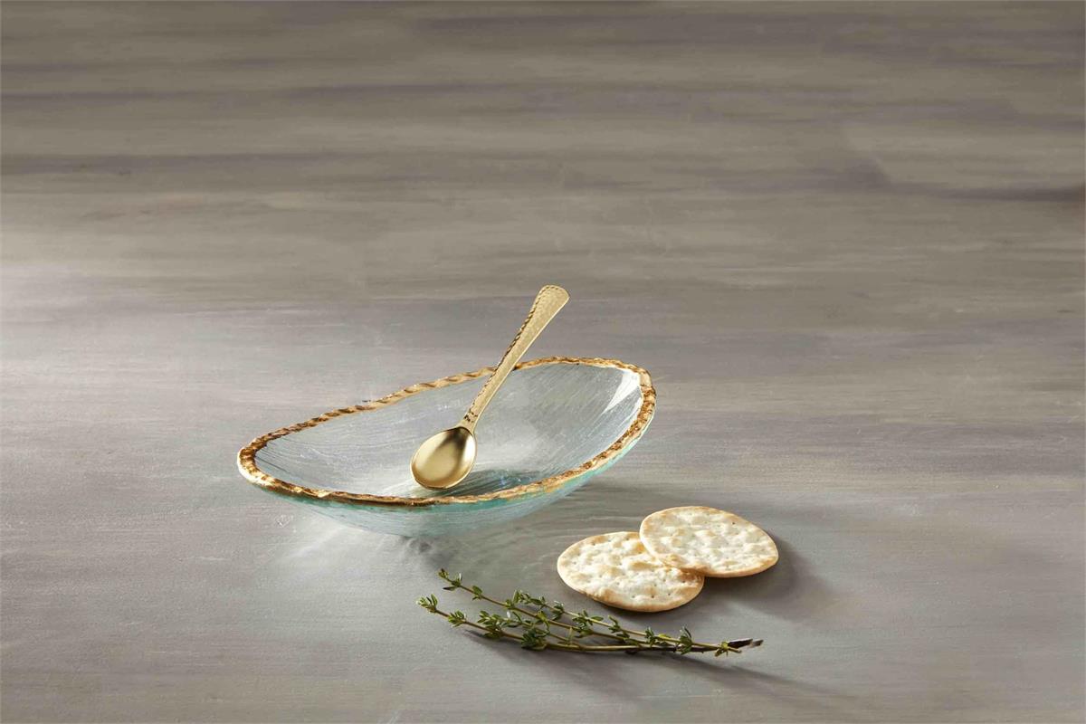 Mudpie Gold Edge Dip Bowl Set