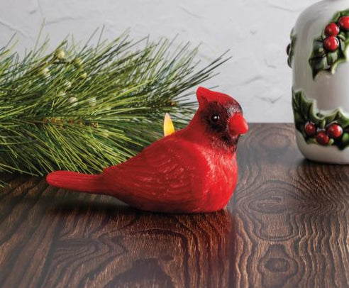 Cardinal Flameless Candle