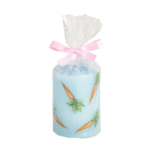 SALE Mud Pie Pillar Candle with Carrots